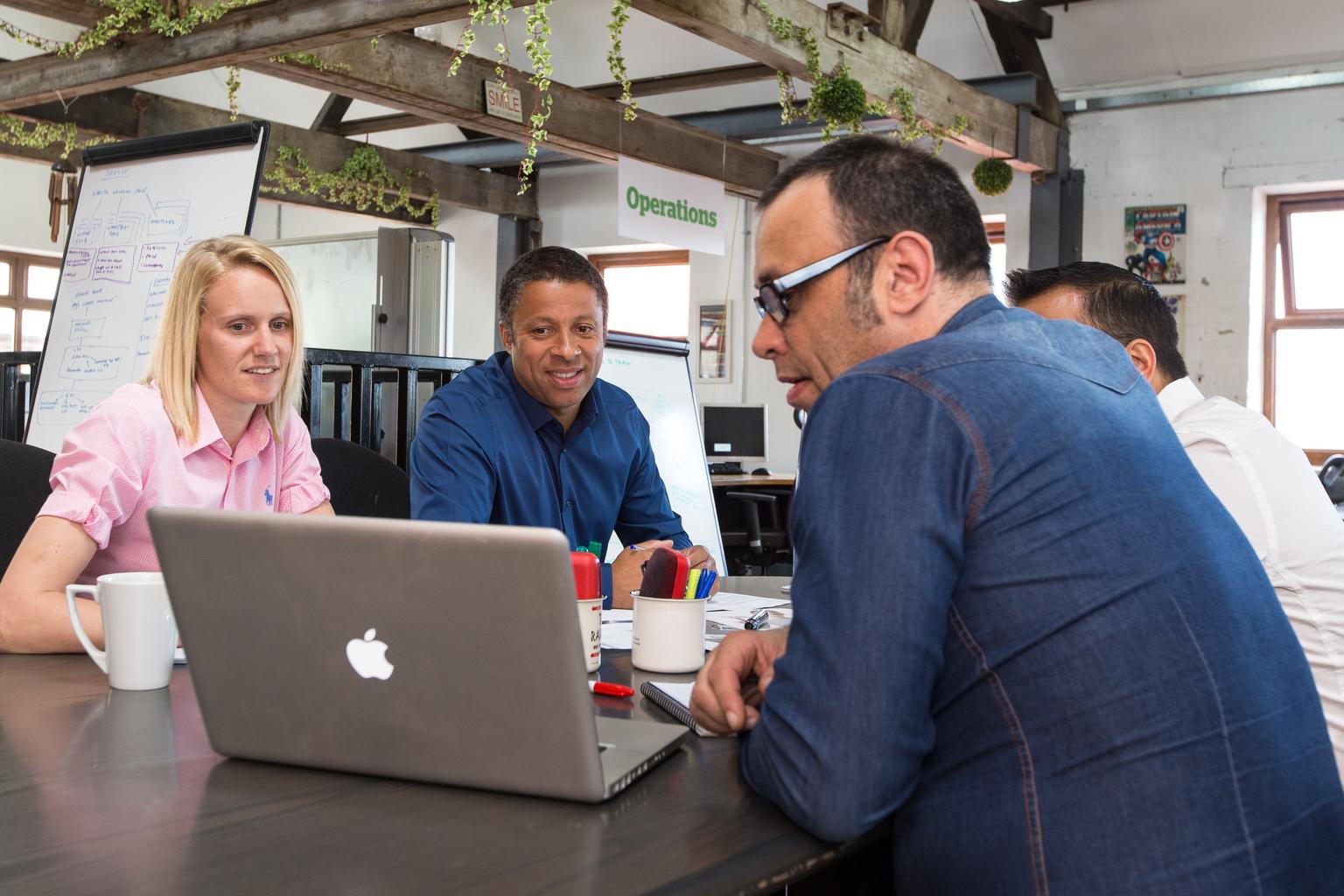 Meeting informal business team