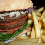 Fast food vegan burger