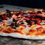 Pizza oven cheese food